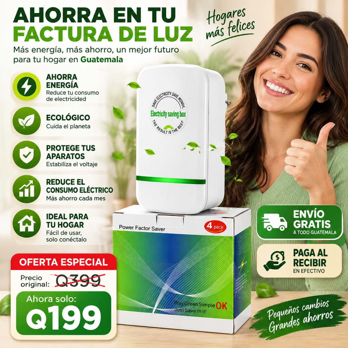 Power Saver Pro | Optimiza la Energía de tu Hogar Fácilmente