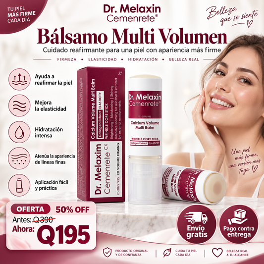 Dr. Melaxin Cemenrete CX – Stick Reafirmante con Colágeno para Arrugas y Firmeza Facial
