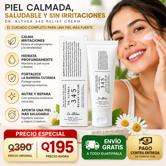 Dr. Althea 345 Relief Cream – Crema Facial Calmante e Hidratante para Piel Sensible